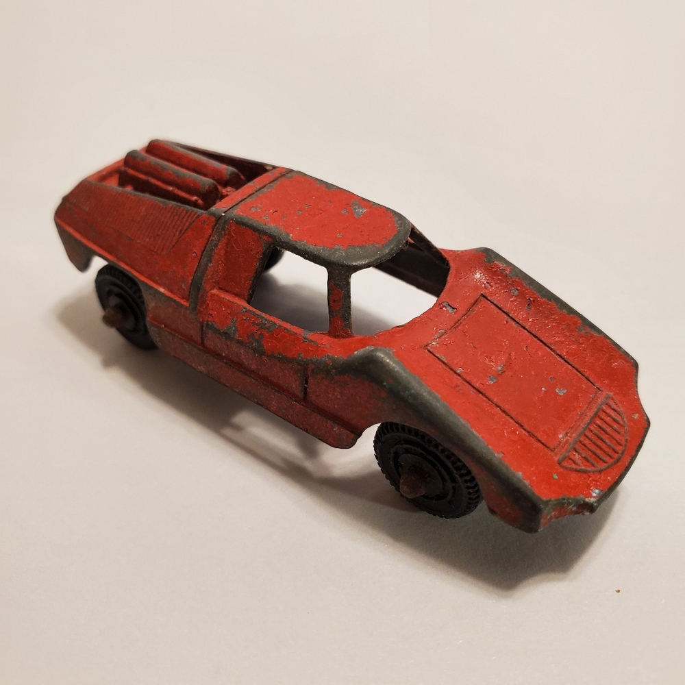 Tootsietoy Red Fiat Abarth Die Cast Vehicle
